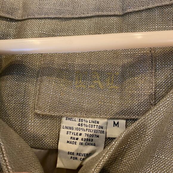 LAL Live A Little midi length linen jacket - Picture 3 of 6